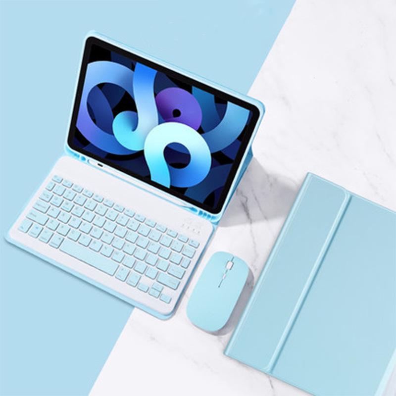 Samsung S11 Tablet Case with 9" Magnetic Bluetooth Keyboard, Stylus, Mouse, and Spanish/English/Korean Key Options