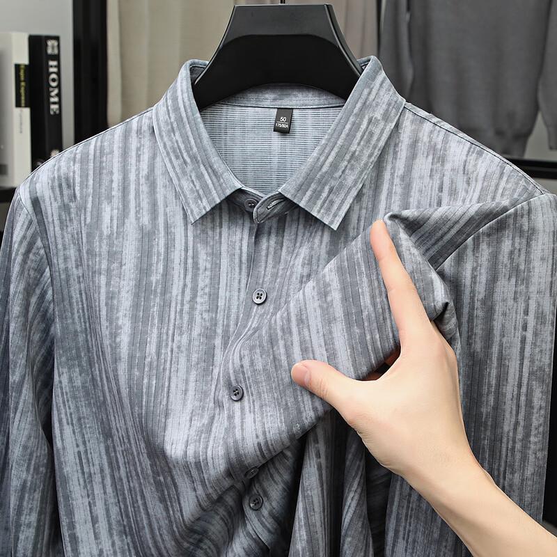 

Firstview Men s Knit Long-Sleeve Shirt FV25D1713 190/104A