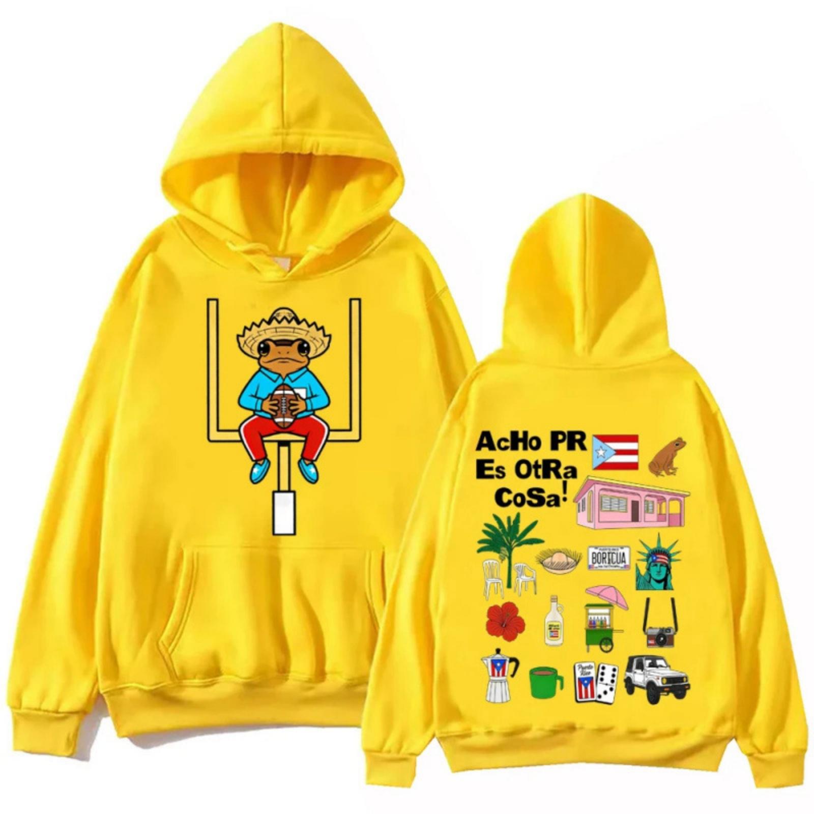 Ladies Fashion Women s Lightweight Long Sleeve Hoodie With Pocket Printed Hoodie XL жёлтый 1790₽