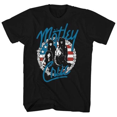 

Motley Vintage Crue, модная винтажная футболка, винтажные футболки для девочек и девочек, хлопковые футболки премиум-качества 3XL