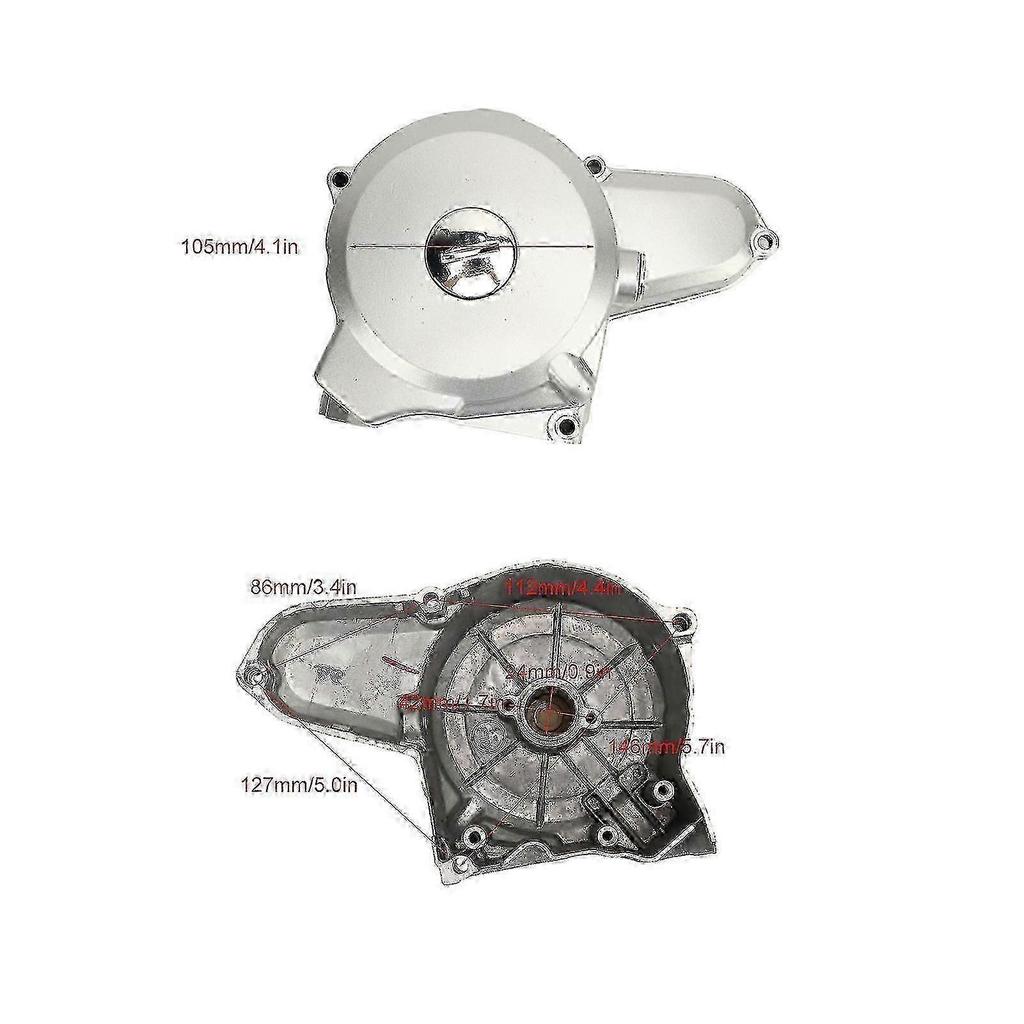 Aluminium Alloy Motor Engine Cover for ATV Quad Dirt Bike 90cc 110cc 125cc Top Mount Starter