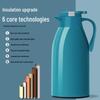 Tragbare Isolier-Glas-Teekanne Flasche mit großem Fassungsvermögen
