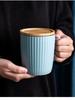 Nordic Ceramic Mug with Lid - Large Capacity Creative Tea Cup