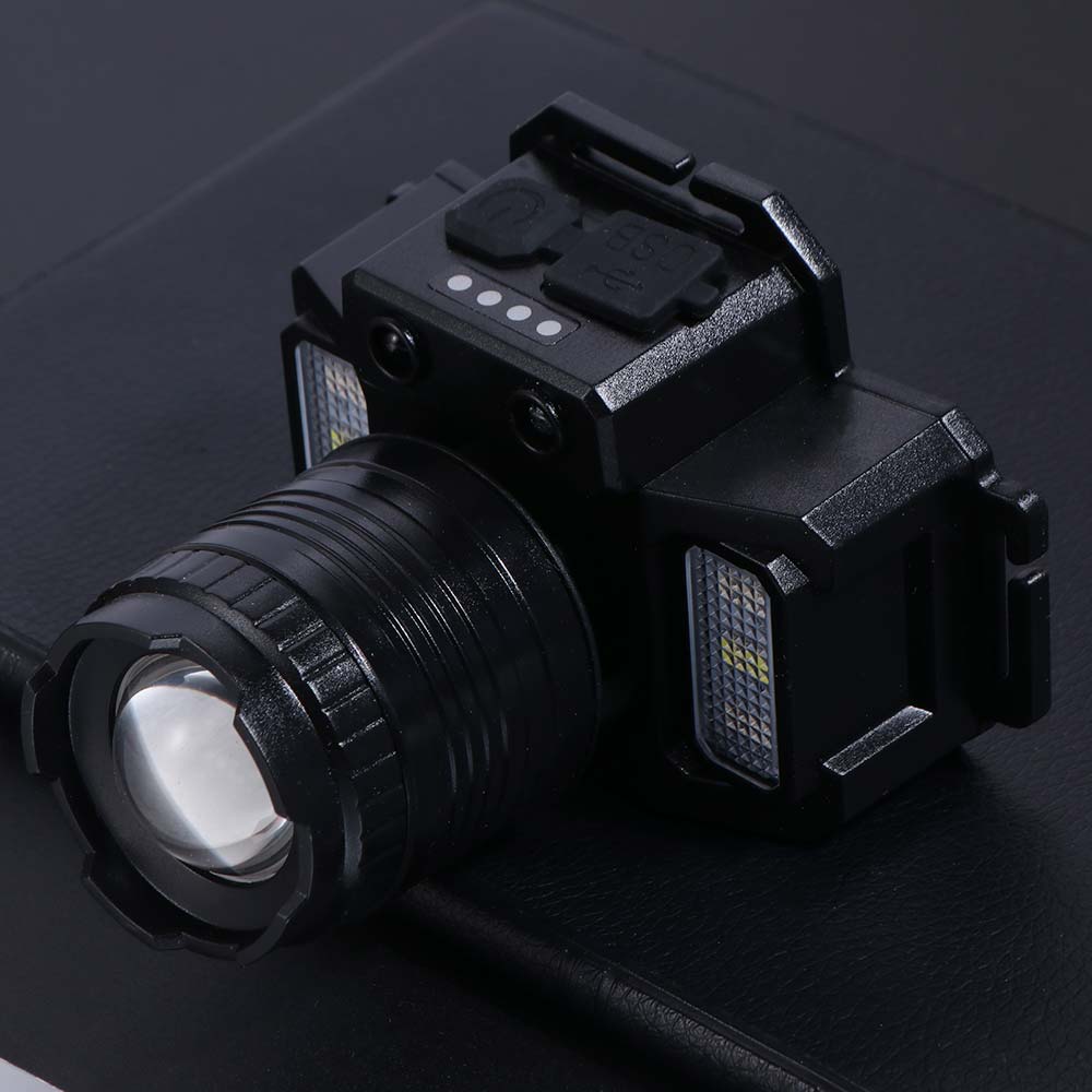 Motion Sensor LED Headlight Powerful Bright Waterproof Head Lamp Flashlight Work Light  Fishing