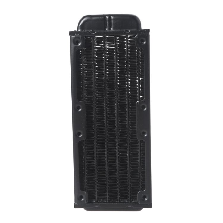 Aluminum Water Cooling Radiator 6 Tubes Heat Exchanger CPU Heatsink Cooler Fast Heat Dissipation for PC Computer