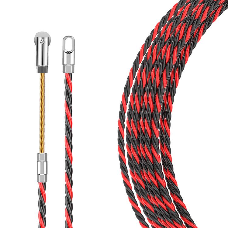 Electrician's Wire Threading Tool - Three-Strand Puller for Wall Wire Installation