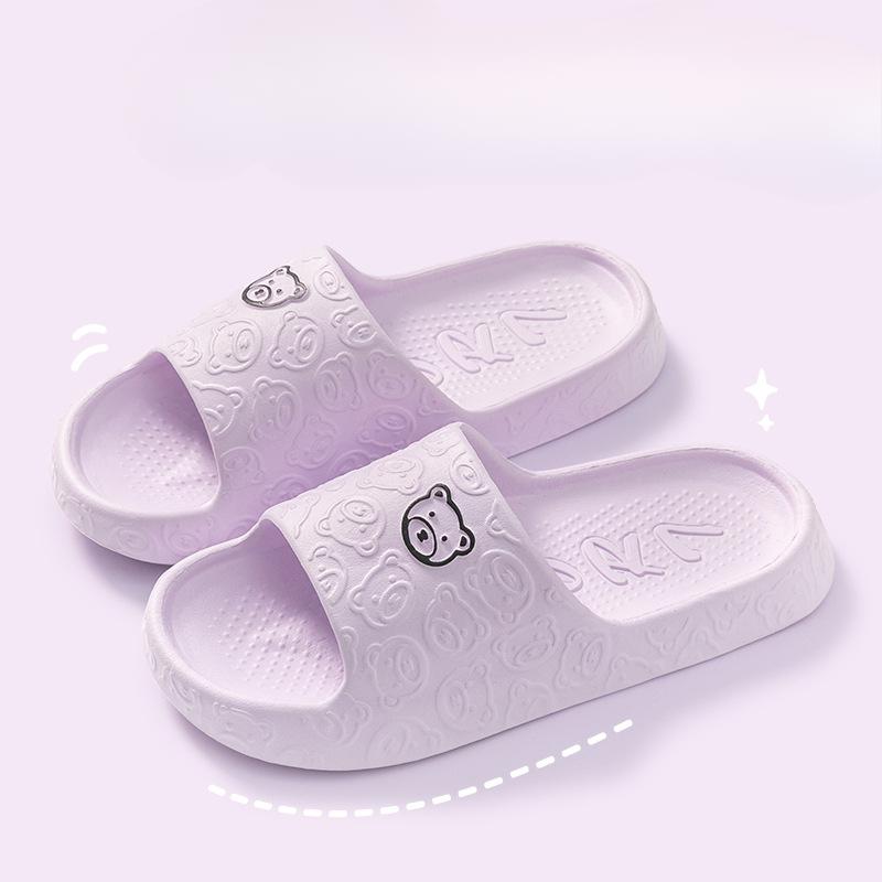 

Slippers, Women s Shoes, Outerwear, Anti-slip New Thick-soled Sandals Fits 35-36 фиолетовый