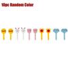 40PCS Cartoon Animal Fruit Forks - Kids Food Grade Plastic Cake Toothpick Mini Bento Lunch Accessories & Party Decorative Forks