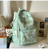 Schoolbag Letter-printed Large-capacity Backpack for Girls, Fifth and Sixth Graders, Junior High, High School, and College Students