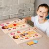 Wooden Body Cognitive Board Boy & Girl Body Organ Puzzles Kids Montessori Educational Toys for Children Toddlers 2 3 4 5 6 Years