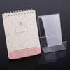 Minimalist Acrylic Book Holder Multi Functional Transparent CD Display Rack Portable Mobile Phone Support Desktop Use