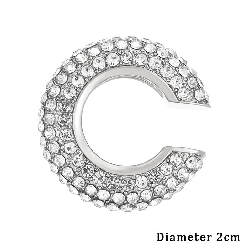 1/4/8Pcs C Shape Round Cartilage Clip Earrings For Women Luxury  Fake No Pierced Geometric Ear Cuff Jewelry