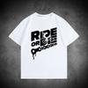 Bicycle Riding Club Creative Mountain Bike Print Pattern Cotton Tshirt Unisexs Clothing Womens Clothing  Summer New T Shirt