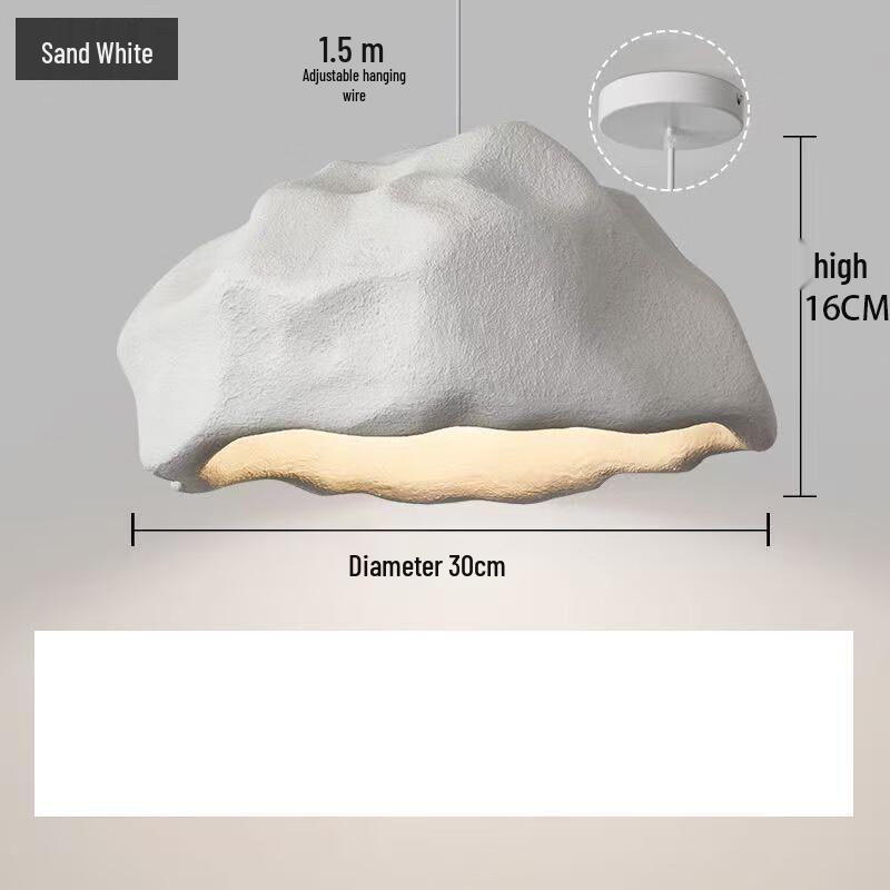 Wabi-Sabi Style Rock Pendant Light