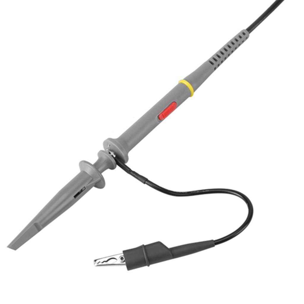 2pcs Precision BNC Oscilloscope Probe Kit 100Mhz Scope Clip 1X   10X Switchable Test Cable
