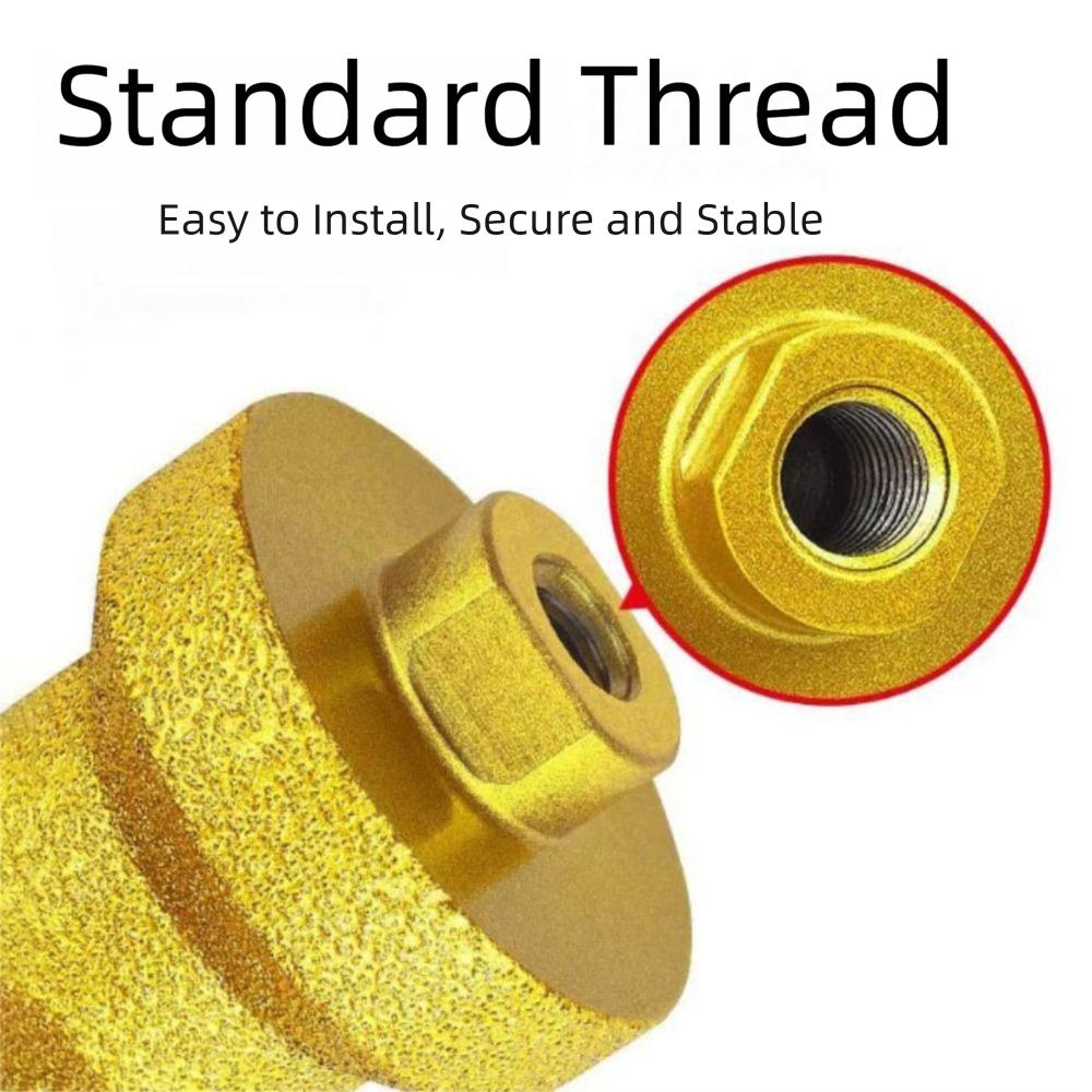 Multi Size Chamfer Router Bits Stepped Design Masonry Drilling Crowns  Tile Glass Granites