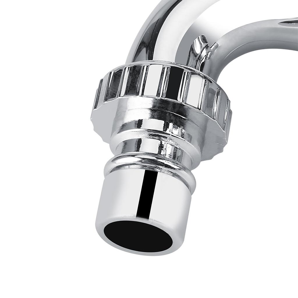 Electroplating Plastic Washing Machine Cold Water Faucet Sink Basin Water Tap with Double Spout & Shutter Handle G1Celsius2