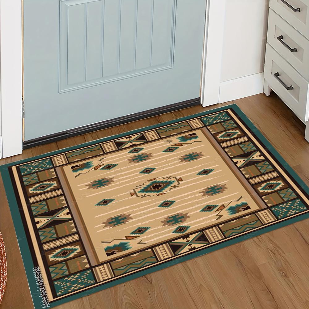 Bohemian Home Decor Carpet Bedroom Living Room Entrance Carpet Kitchen Front Door Non Slip Area Foot Mat