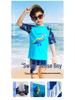 Kids' Quick-Dry Sunscreen Swimsuit Set for Boys and Girls - Medium to Large Sizes for Toddlers and Children, Perfect for Hot Springs