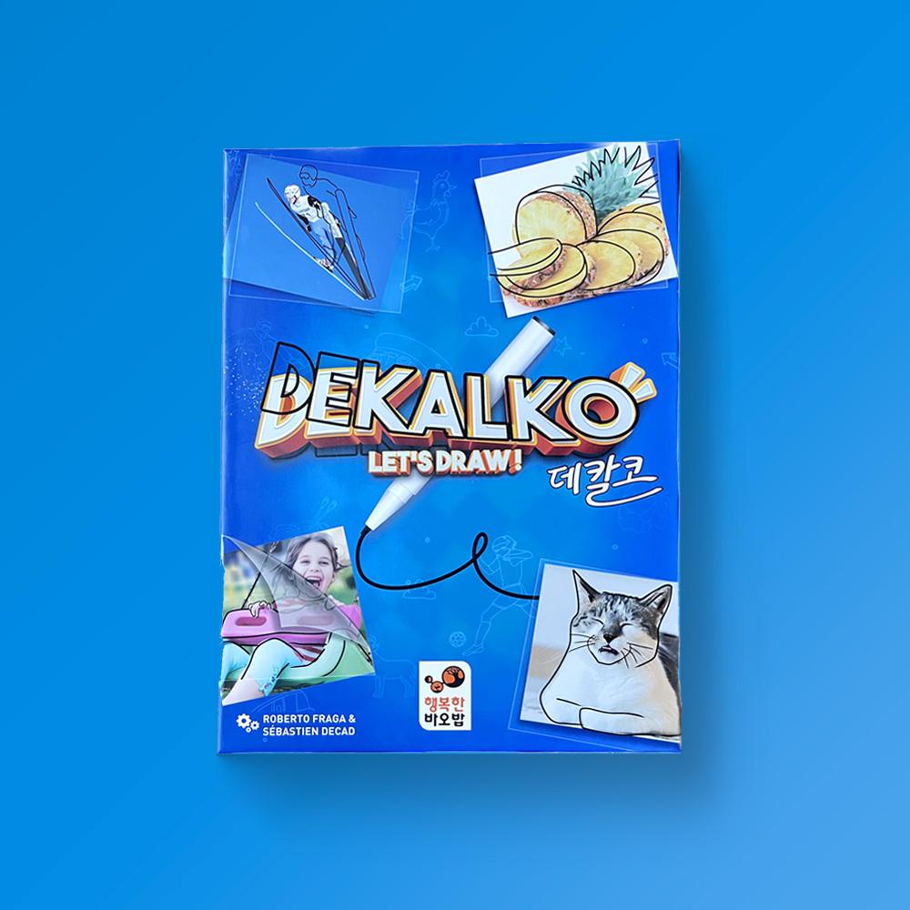 Decalco Board Game: Speed Drawing for Family & Party Fun