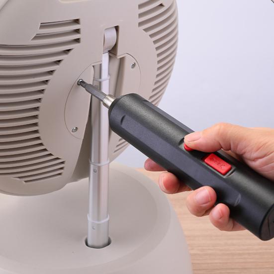 Conjunto de Chave de Fenda Elétrica Sem Fio Recarregável Mini Chave de Fenda Elétrica com Interruptor de Função 12 Bits Ferramenta para Entusiastas de DIY