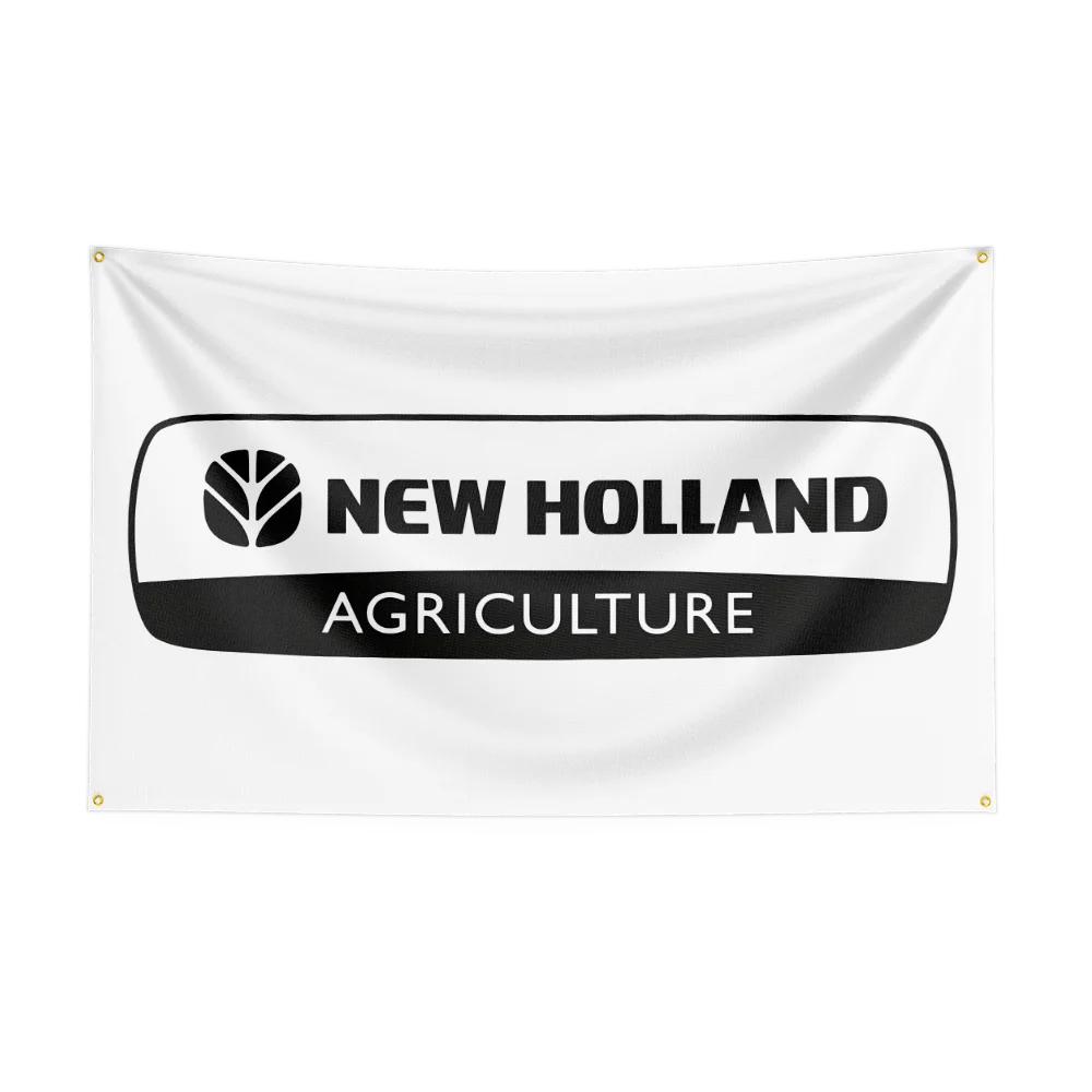 35ft NNew Holland NHAGs Tractors Flag Polyester Digital Printed Tool Tapestry Banner Curtain For Decor Agriculture