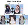 Sun Protection Sunscreen Mask Traceless Riding Facemask Breathable Driving Face Mask  Summer