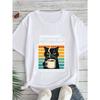 Women's Large Size Printed Round Neck Short Sleeve T-shirt Comfortable Casual Top In European Style