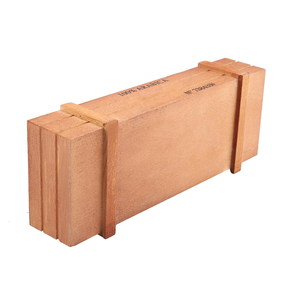 Vintage Holz Blumentopf Kasten Rechteckig für Home Schreibtisch Aufbewahrungstablett