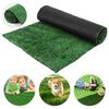 Realistic Artificial Grass Rug with Drainage Hole Artificial Grass Turf Fake Lawn for Party Wedding Garden Decor