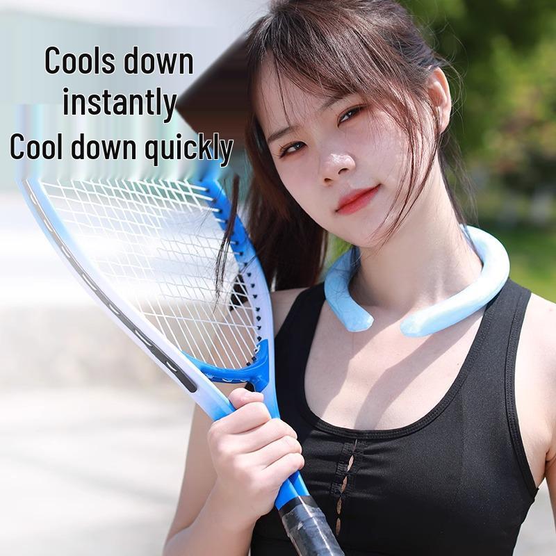 Neck-Hanging Cooling Ring: Summer Ice Sensation with Constant Temperature - Newcomer Discount 5 Yuan