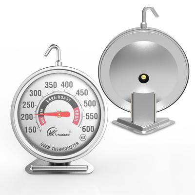 Heiß verkaufendes Ofenthermometer BBQ Backen Zifferblatt Klassische Serie Edelstahl Küchenthermometer