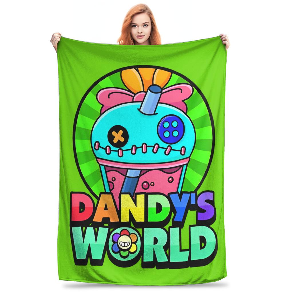 Weihnachten Dandys World Decke Flauschige Vintage Warme Überwurfdecken zur Bettdecken-Dekoration