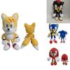 Niedliches 30cm Sonic Tails Plüsch Shadow The Hedgehog Knuckles Spielzeug Super Sonic Weiches Plüsch für bequemes Kuscheln