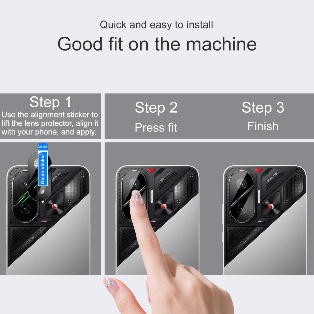 Pro POCO F7 5G Sklo IMAK Sklo s vysokým rozlišením Integrovaná skleněná fólie na objektiv