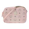 Monogram Print PVC Camera Bag Small Crossbody Bag Unisex Bags Pink MWRAAVI03QH001