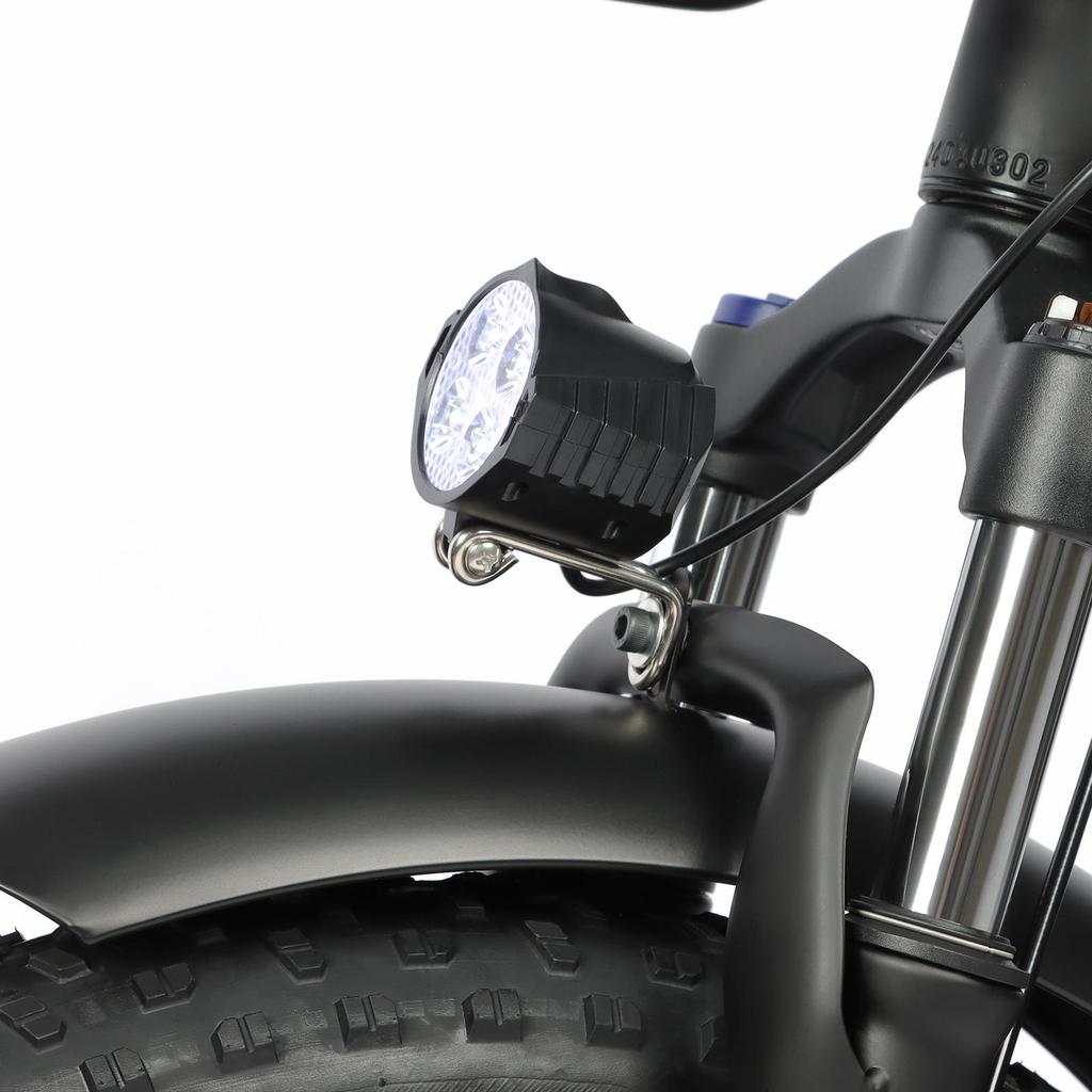 BAOLUJIE DZ-2030 Electric Bike 20*4.0'' Inch Tires 500W Motor 48V16AH Battery Max Speed 40KM/H Mechanical Disc Brakes