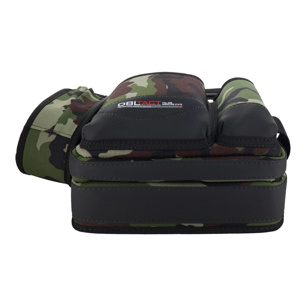 Sankyo Corporation DBLTACT Nail Bag, Green Camouflage, DT-19-GC