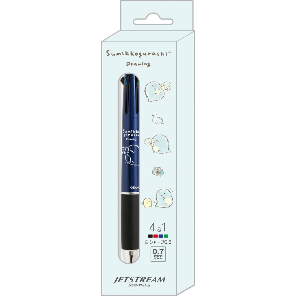 San-X Sumikko Gurashi Jetstream 4-in-1 Multi Pen, Blue, PR14903, 0.7mm, H148 13mm