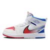 Air Jordan 1 Mid RM EasyOn PS White Racer Blue Red Kids Sneakers Siren-Red FQ1282-100