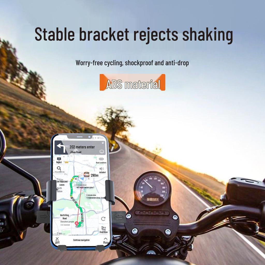 Shockproof Mobile Phone Holder for Electric Vehicles, Motorcycles, Bicycles, and Cars