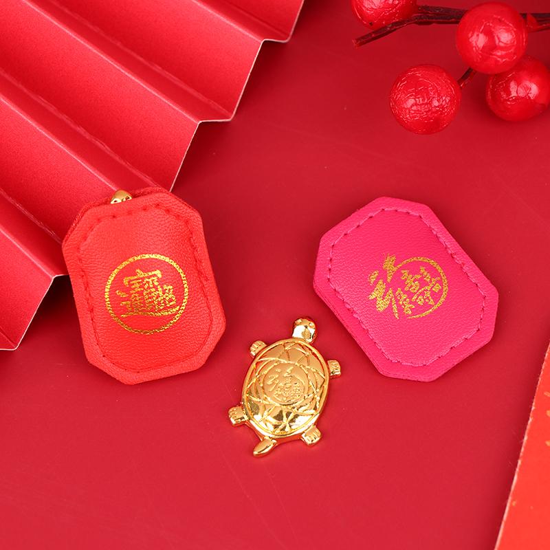 Japanese Money Turtle Asakusa Temple Small Golden Tortoise Guarding Praying Lucky Wealth Home Decoration Gift