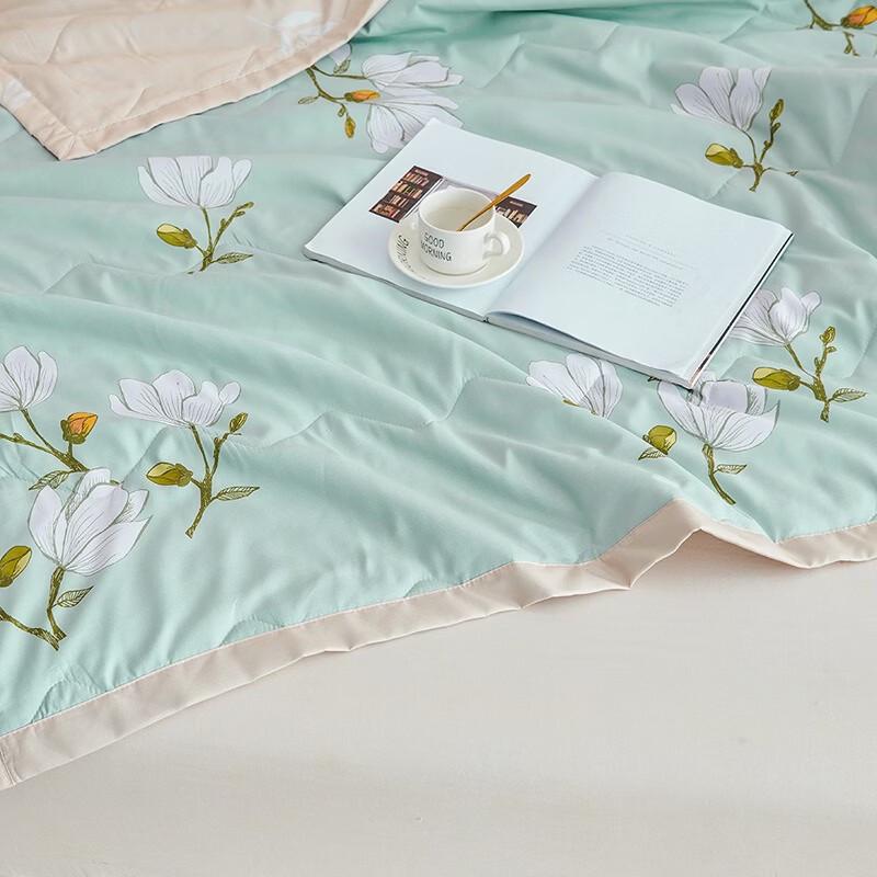 Yalu Brushed Printed Corn Fiber All-Season Quilt