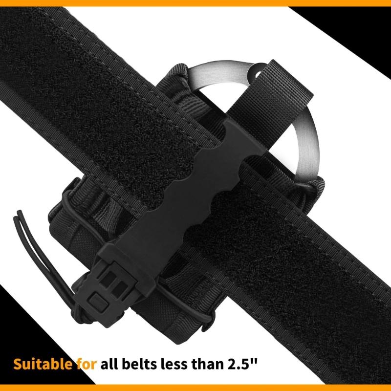Handcuff Holder Nylon Polyester Fabric Handcuff Sleeve for Various Chain Types in Outdoor Operate