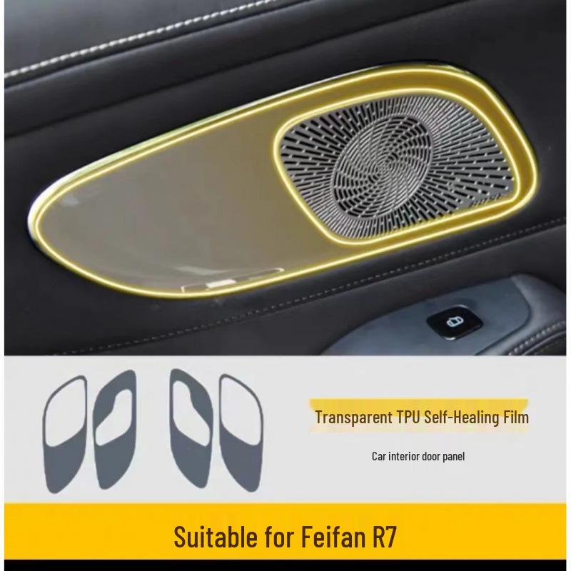 Feifan R7 2022-2024 Interior Protection Set: Dashboard, Navigation Screen & Center Console Films