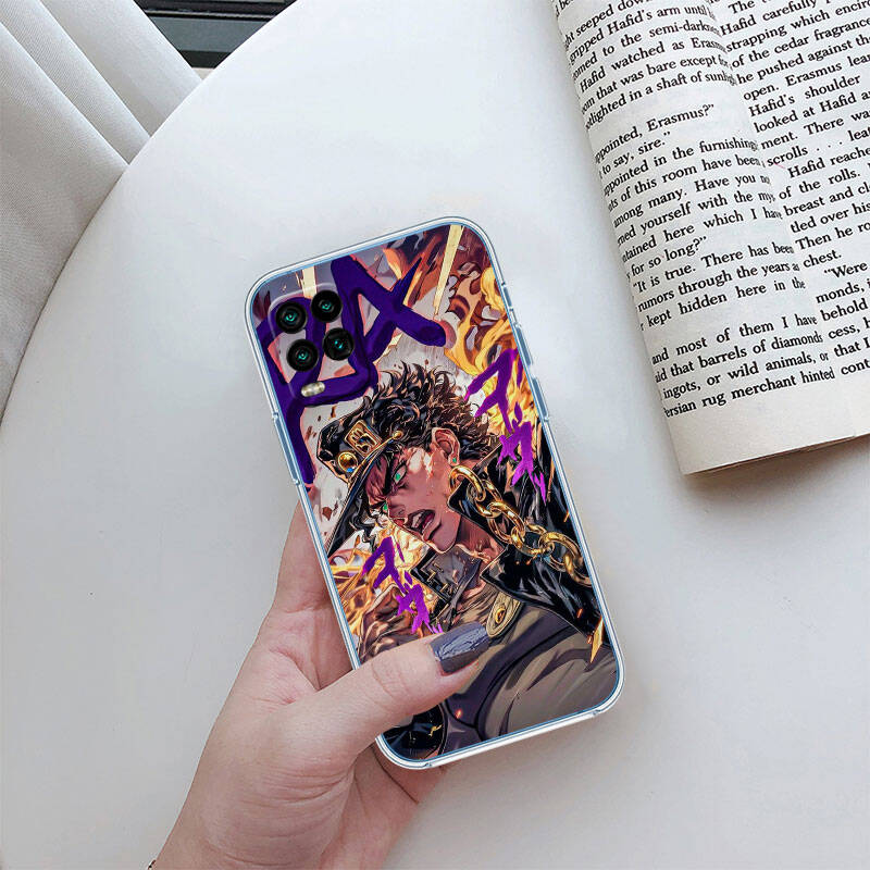 MH75 JoJos Bizarre Adventure Case for Motorola E7 G6 G7 G8 G9 Plus Power Play G10 G20 G04 E30 E40 E22 E20 E13 E15 G22 G23 G05 G75 G35 G55