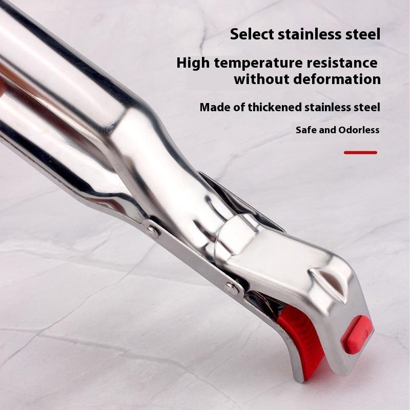 Dish Plate Clip Anti-Scald Bowl Clip Gripper Ergonomic Handle Bowls Clamp Holder For Frying Pans Air Fryers Steamers Ovens