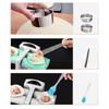 Macchina Elettrica Automatica per Ravioli a Doppia Testa Stampo Set Rapido per Ravioli Domestico Macchina Elettrica per Ravioli
