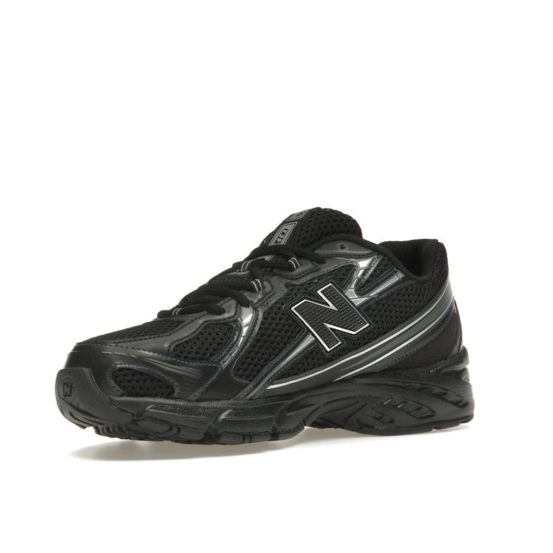 New Balance Unisex 740 Black with Silver Metallic U740BM2