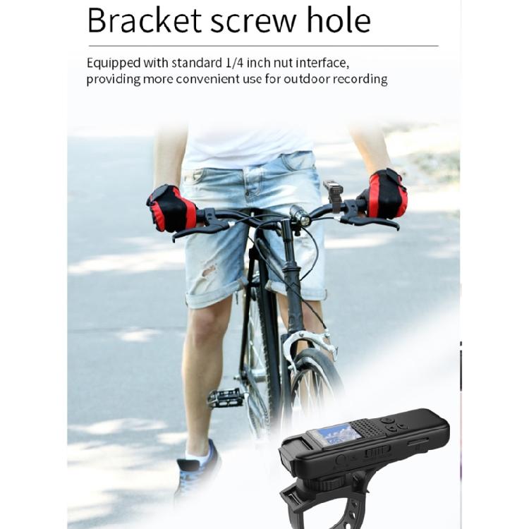 CS08 600mAh Battery Back Clip Video Camcorder Mini Body Camera for Work Offices